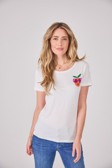 Lieblingsstück T-Shirt tailliert Frontmotiv im Angebot