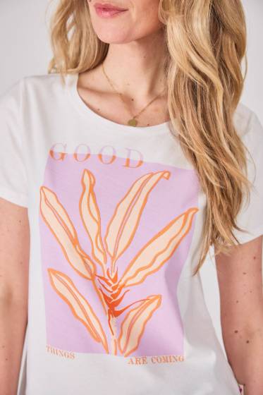 Lieblingsstück T-Shirt Good Things & Leafs Großer Ausverkauf