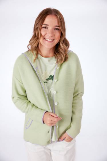 Lieblingsstück Trachtenjacke mit Kapuze und Rippensaum hinten Online Outlet
