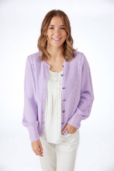 Lieblingsstück Trachtenjacke mit Strickmuster-Mix Zeitlich begrenztes Angebot