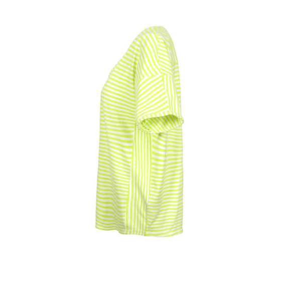 Lieblingsstück Halbarm T-Shirt mit Streifen Lime Neuheiten