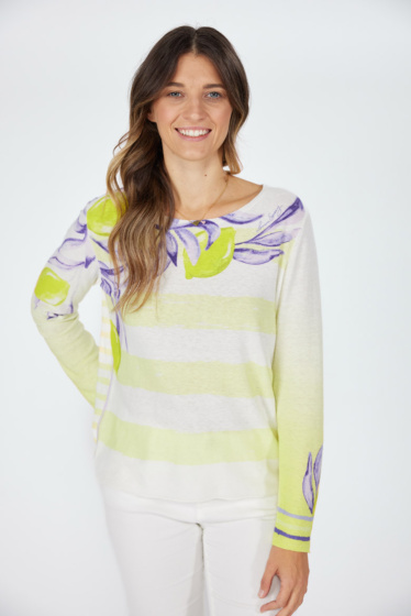Lieblingsstück Pullover mit Inside Out Lemon Print Kauf eins, bekomm eins gratis