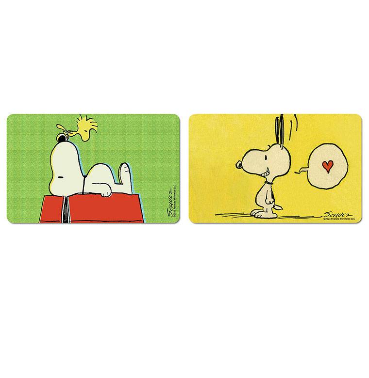 Logoshirt Peanuts - Snoopy - 2er Set - Frühstücksbrettchen