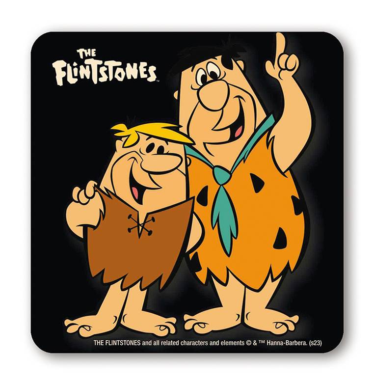 Logoshirt The Flintstones - Fred & Barney - Untersetzer