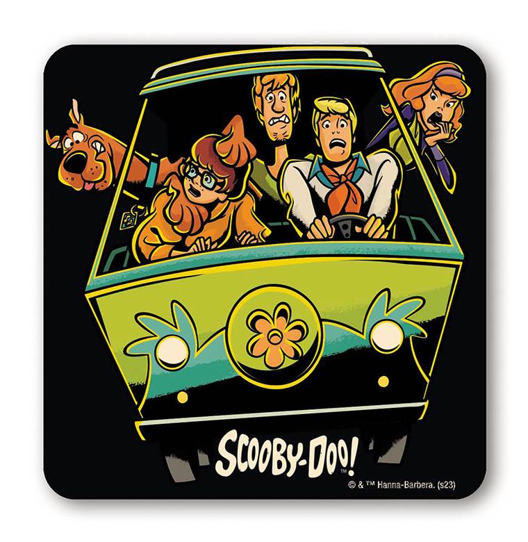 Logoshirt Scooby-Doo - Mystery Machine - Untersetzer