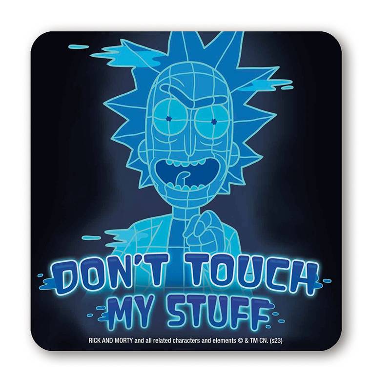 Logoshirt Rick & Morty - 6er Set - Untersetzer Lagerräumung