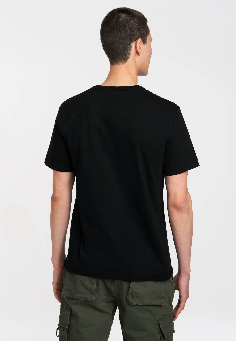 Logoshirt Star Trek - Spock - USS Enterprise Logo - T-Shirt Print - Herren Wochenangebot
