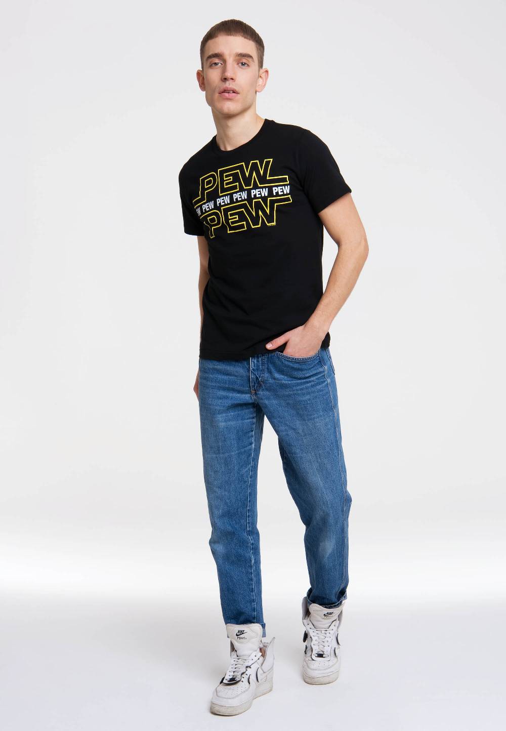 Logoshirt Pew Pew - T-Shirt Print Letzte 2 Tage