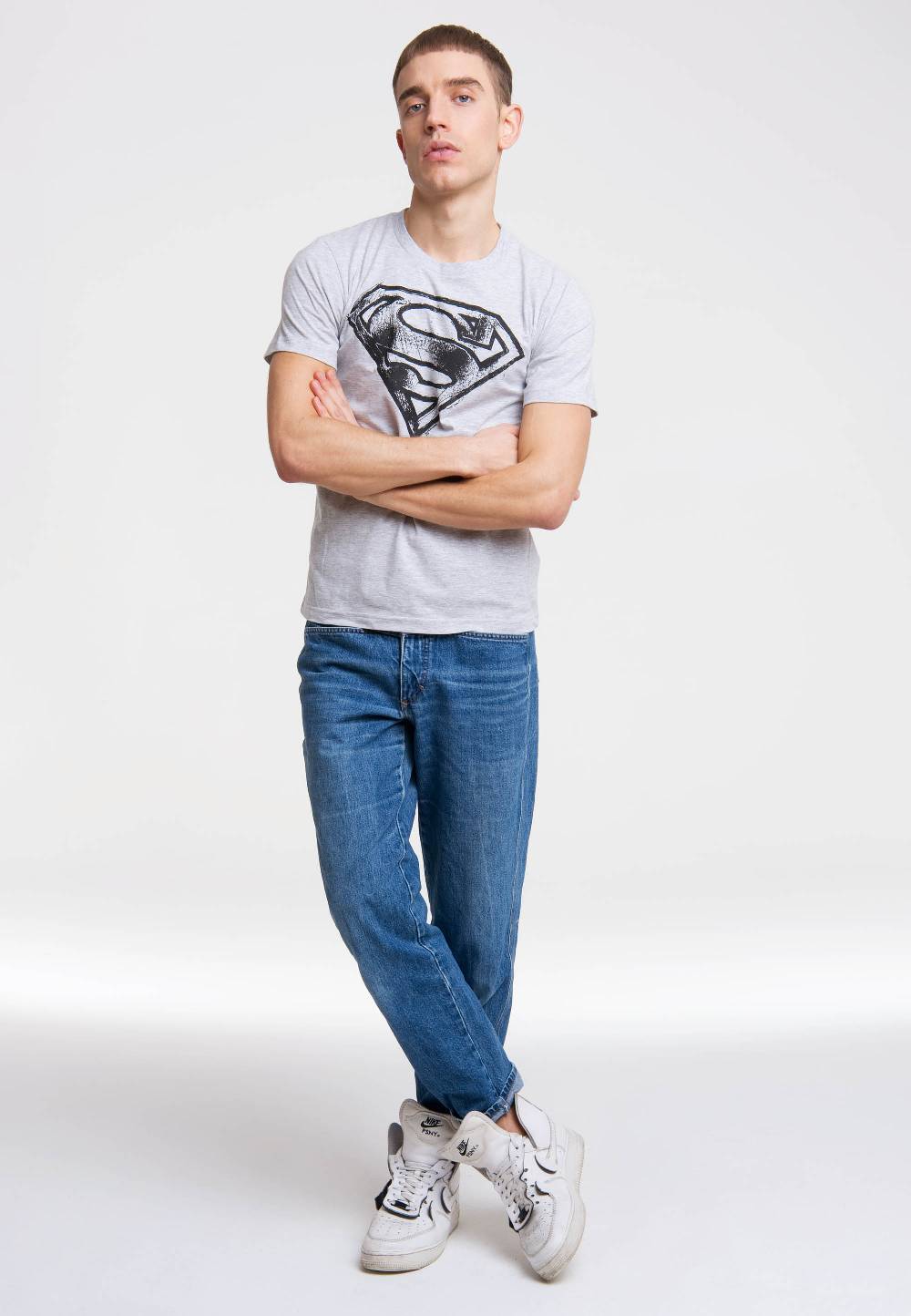 Logoshirt Superman - Logo - Scribble - DC Comics - T-Shirt Print Sonderangebot der Fabrik