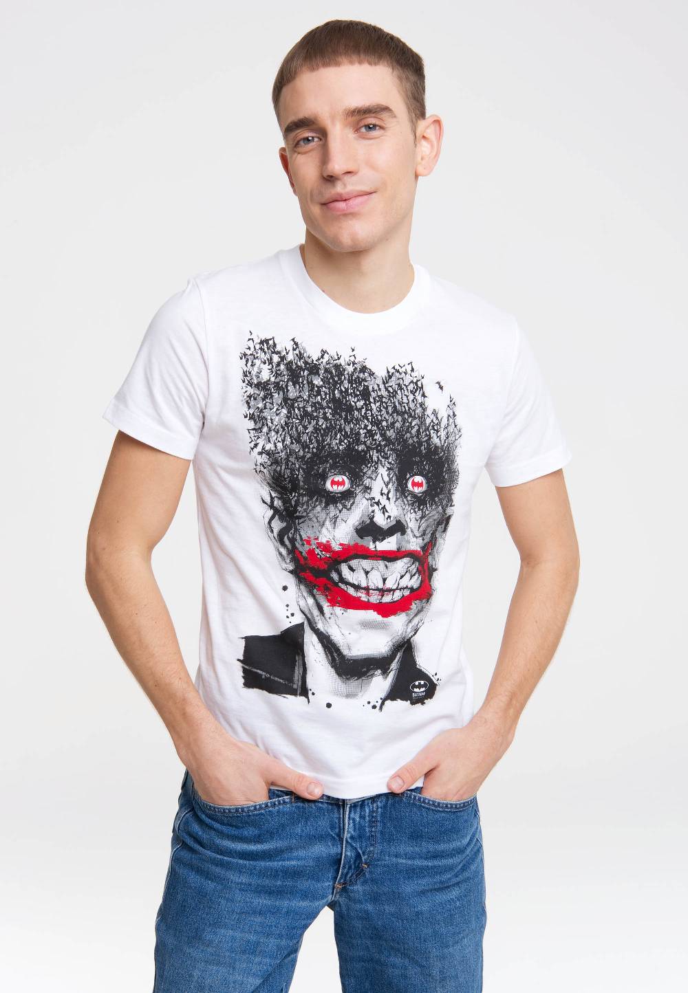 Logoshirt Batman - The Joker - Fledermäuse - DC Comics - T-Shirt Print Bis zu 55% Rabatt