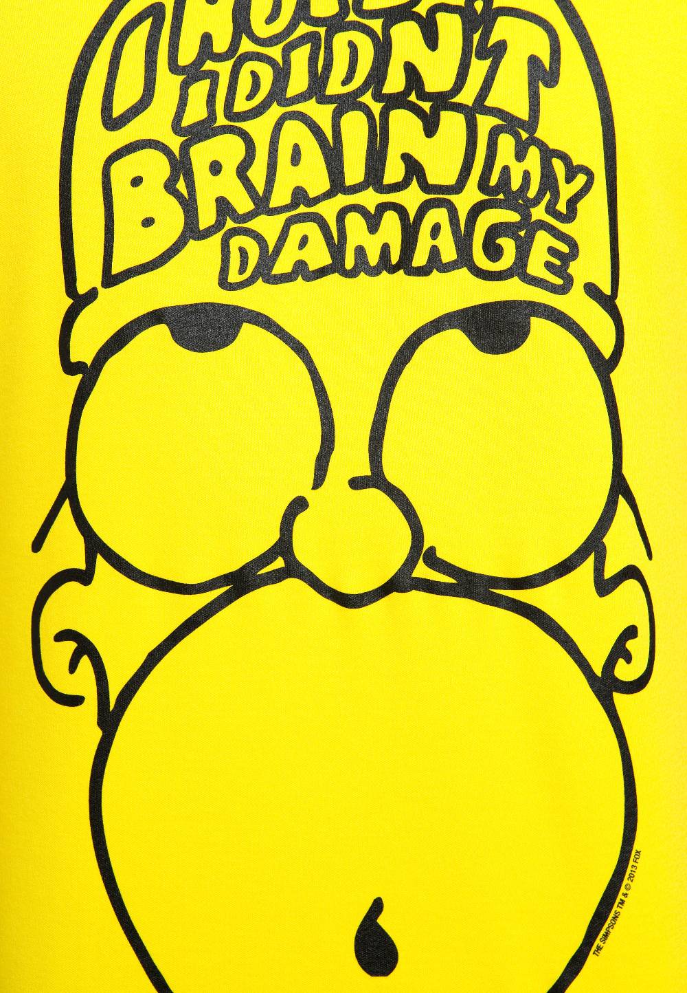 Logoshirt The Simpsons - Homer Simpson - Brain My Damage - T-Shirt Print - Herren Super Rabatt