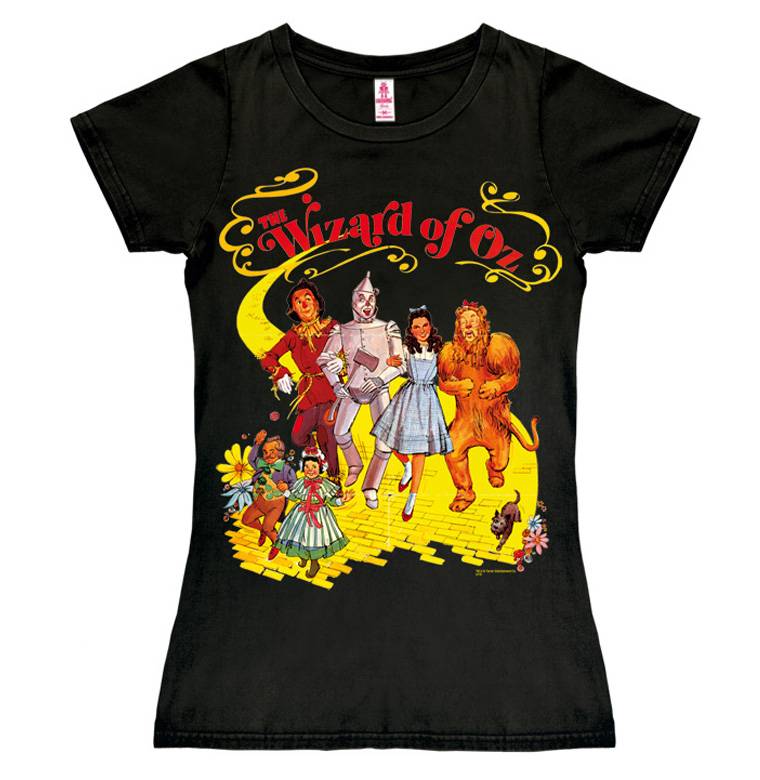 Logoshirt Der Zauberer von Oz - Yellow Brick Road - T-Shirt Print - Damen