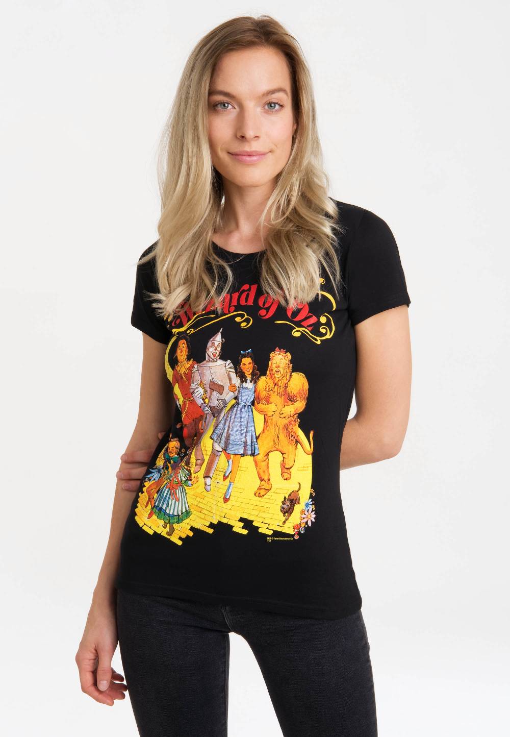Logoshirt Der Zauberer von Oz - Yellow Brick Road - T-Shirt Print - Damen Im Verkauf