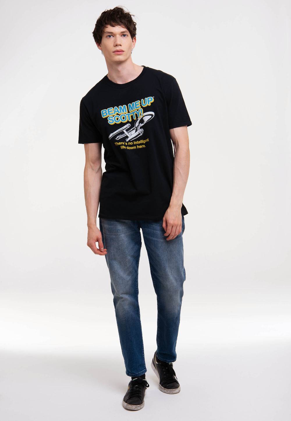 Logoshirt Star Trek - Scotty - Beam Me Up - Hybris - T-Shirt Print Outlet