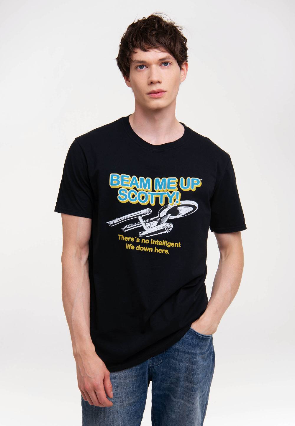 Logoshirt Star Trek - Scotty - Beam Me Up - Hybris - T-Shirt Print Outlet