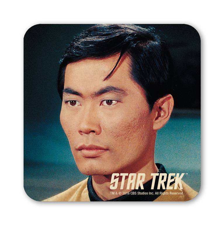 Logoshirt Star Trek - USS Enterprise - Hikaru Sulu - Untersetzer