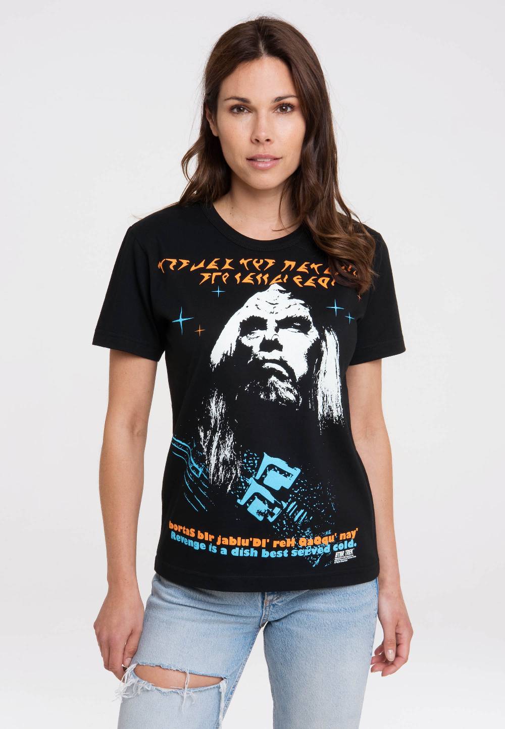 Logoshirt Star Trek - Klingon Revenge - T-Shirt Print - Damen Kostenloser Versand
