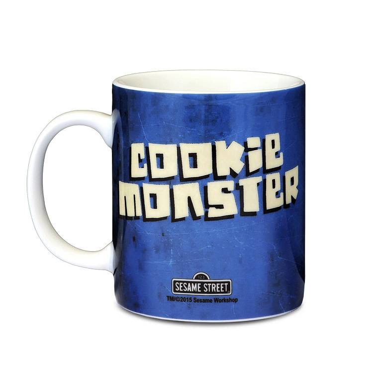 Logoshirt Sesamstrasse - Krümelmonster - Cookie Monster - Kaffeetasse Flash Sale