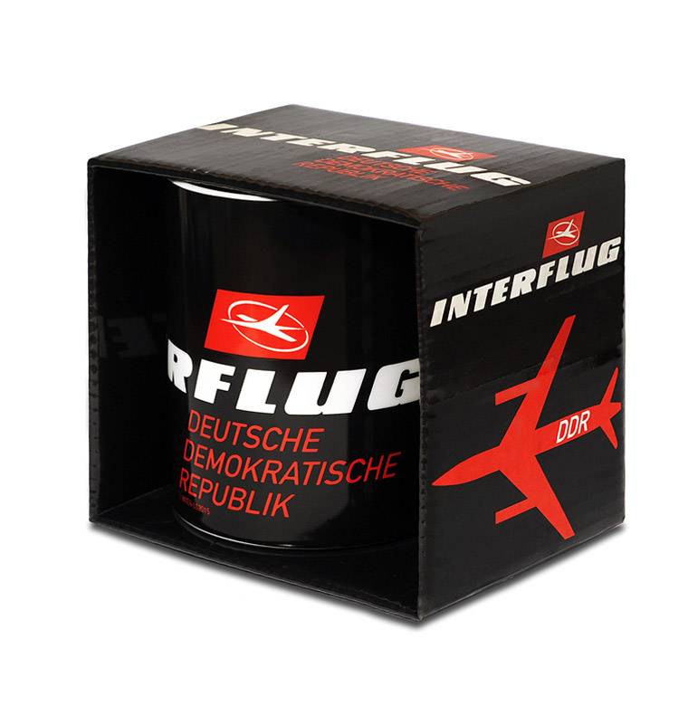 Logoshirt Interflug DDR - Logo - Kaffeetasse Cyber Monday