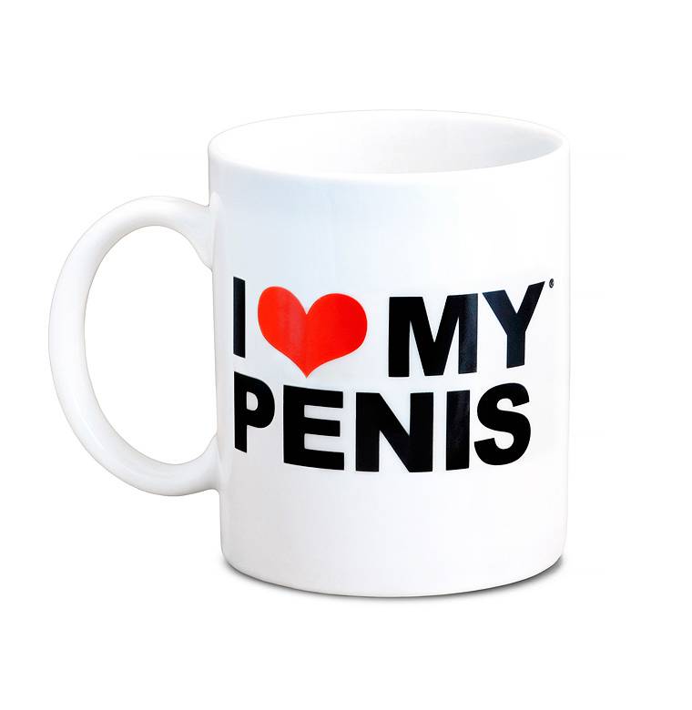 Logoshirt I Love My Penis - Kaffeetasse Große Rabatte