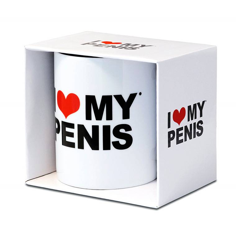 Logoshirt I Love My Penis - Kaffeetasse Große Rabatte