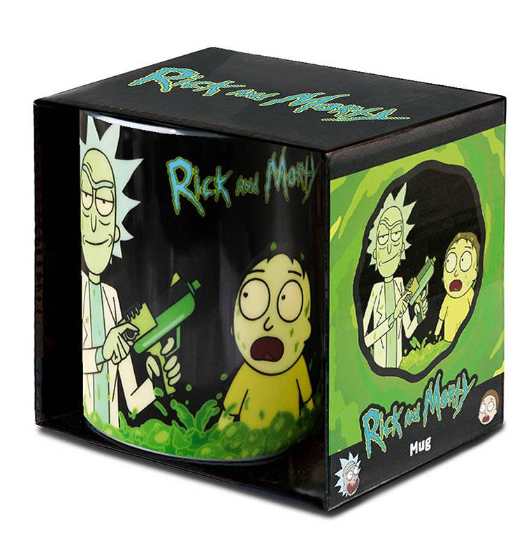 Logoshirt Rick & Morty - The Acid Vat - Kaffeetasse Räumungsverkauf