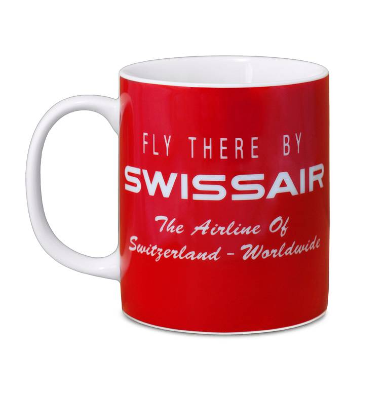 Logoshirt Swissair - Fly There By Swissair - Kaffeetasse Sonderangebote