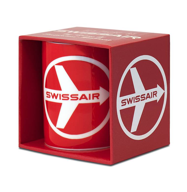 Logoshirt Swissair - Fly There By Swissair - Kaffeetasse Sonderangebote