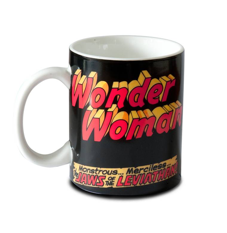 Logoshirt Wonder Woman - Jaws Of The Leviathan - DC Comics - Kaffeetasse Riesige Ersparnisse