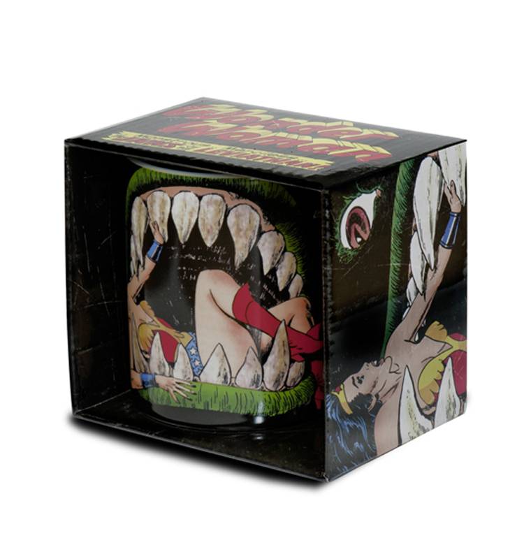 Logoshirt Wonder Woman - Jaws Of The Leviathan - DC Comics - Kaffeetasse Riesige Ersparnisse