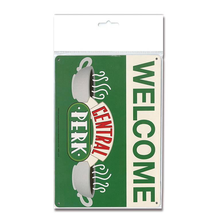 Logoshirt Friends - Central Perk - Welcome - Blechschild A5 Kostenloser Versand international
