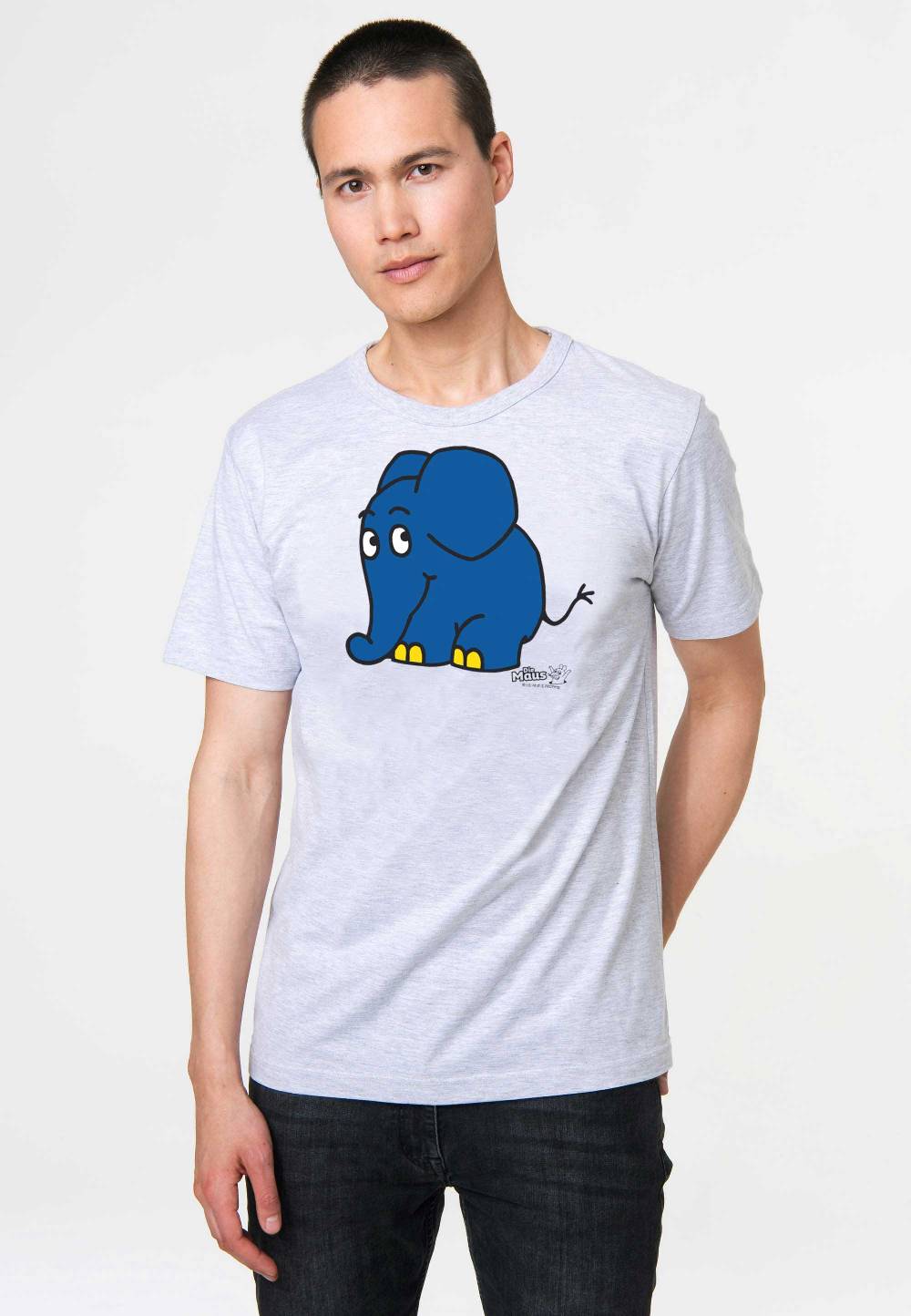 Logoshirt Die Sendung mit der Maus - Elefant - T-Shirt Print - Herren Saisonschlussverkauf