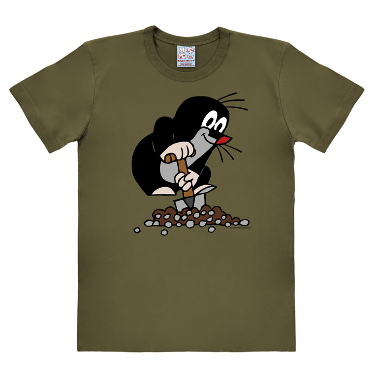 Logoshirt Der kleine Maulwurf - Hügel - T-Shirt Print - Herren Black Friday