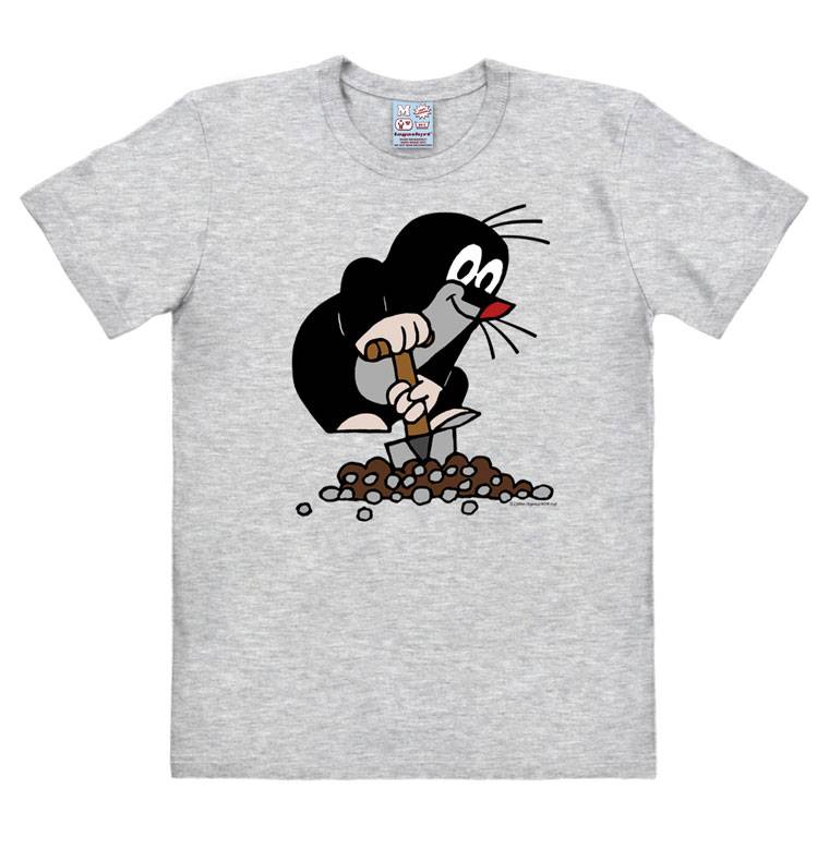 Logoshirt Der kleine Maulwurf - Hügel - T-Shirt Print - Herren Black Friday