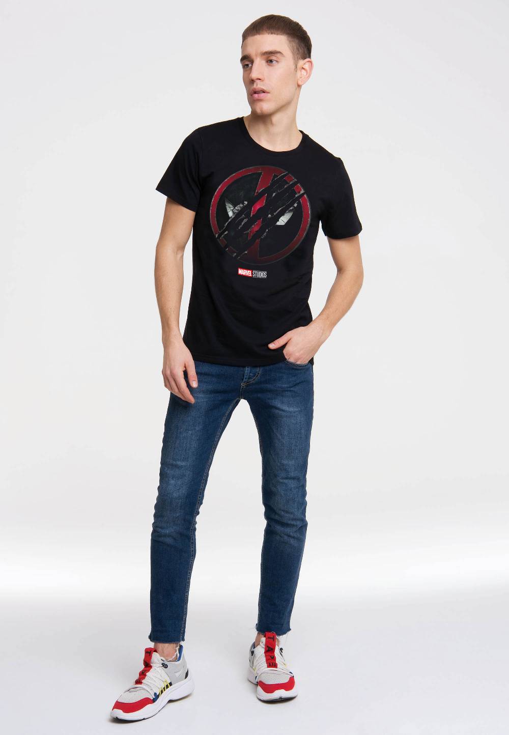 Logoshirt Deadpool & Wolverine - Marvel Comics - T-Shirt Print - Herren Cyber Monday