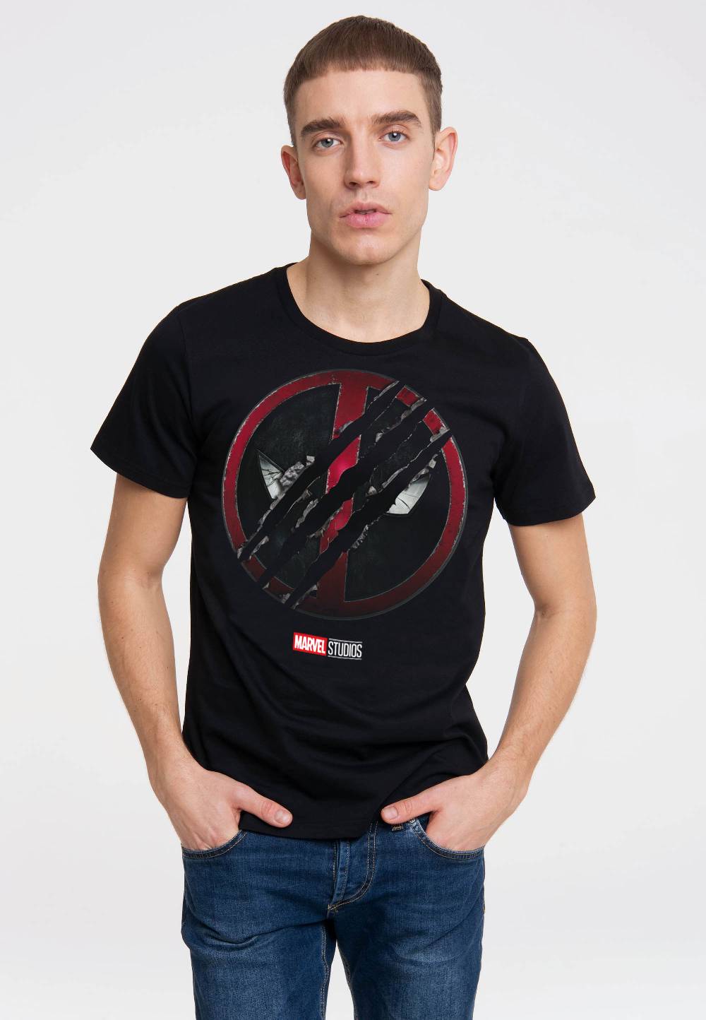 Logoshirt Deadpool & Wolverine - Marvel Comics - T-Shirt Print - Herren Cyber Monday