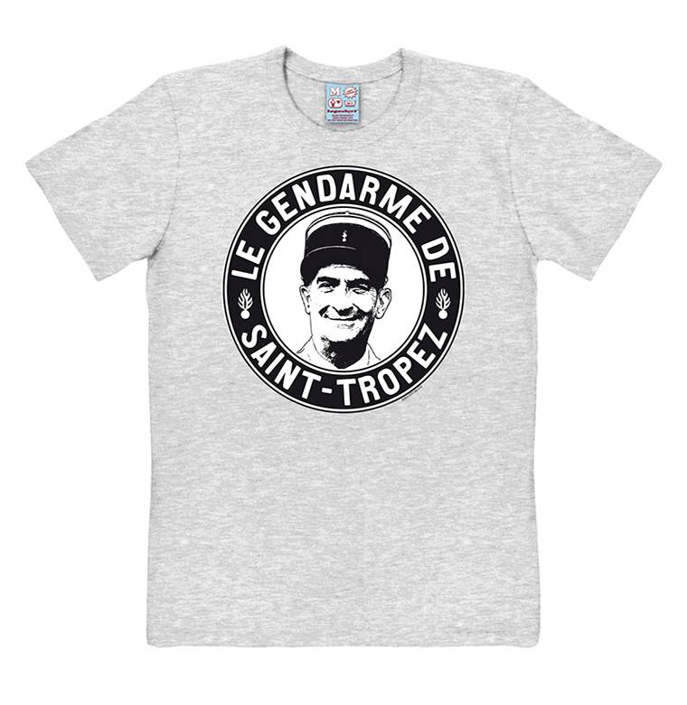 Logoshirt Der Gendarm von St. Tropez - Louis de Funès - T-Shirt Print - Herren