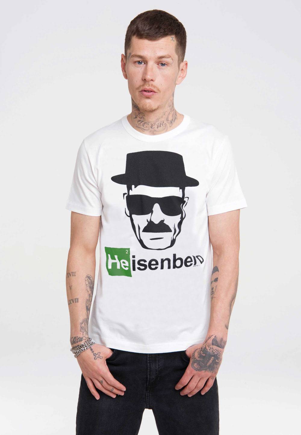 Logoshirt Heisenberg - T-Shirt Print - Herren Jubiläumsangebot