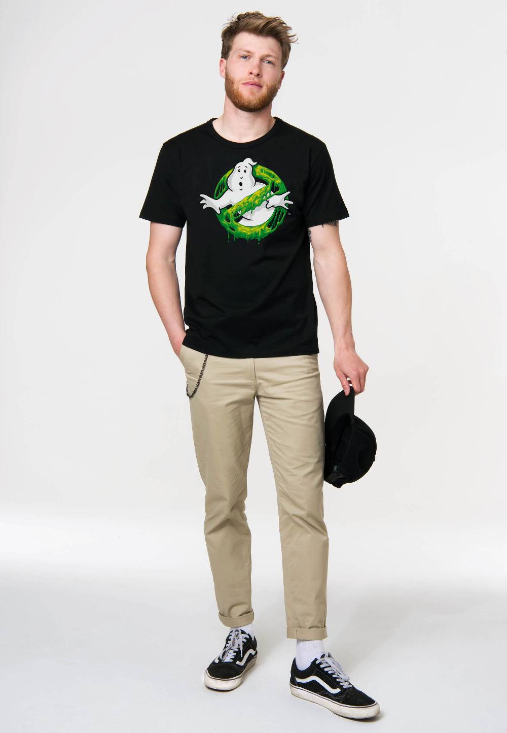 Logoshirt Ghostbusters - Slime Logo - T-Shirt Print - Herren Neueste Mode