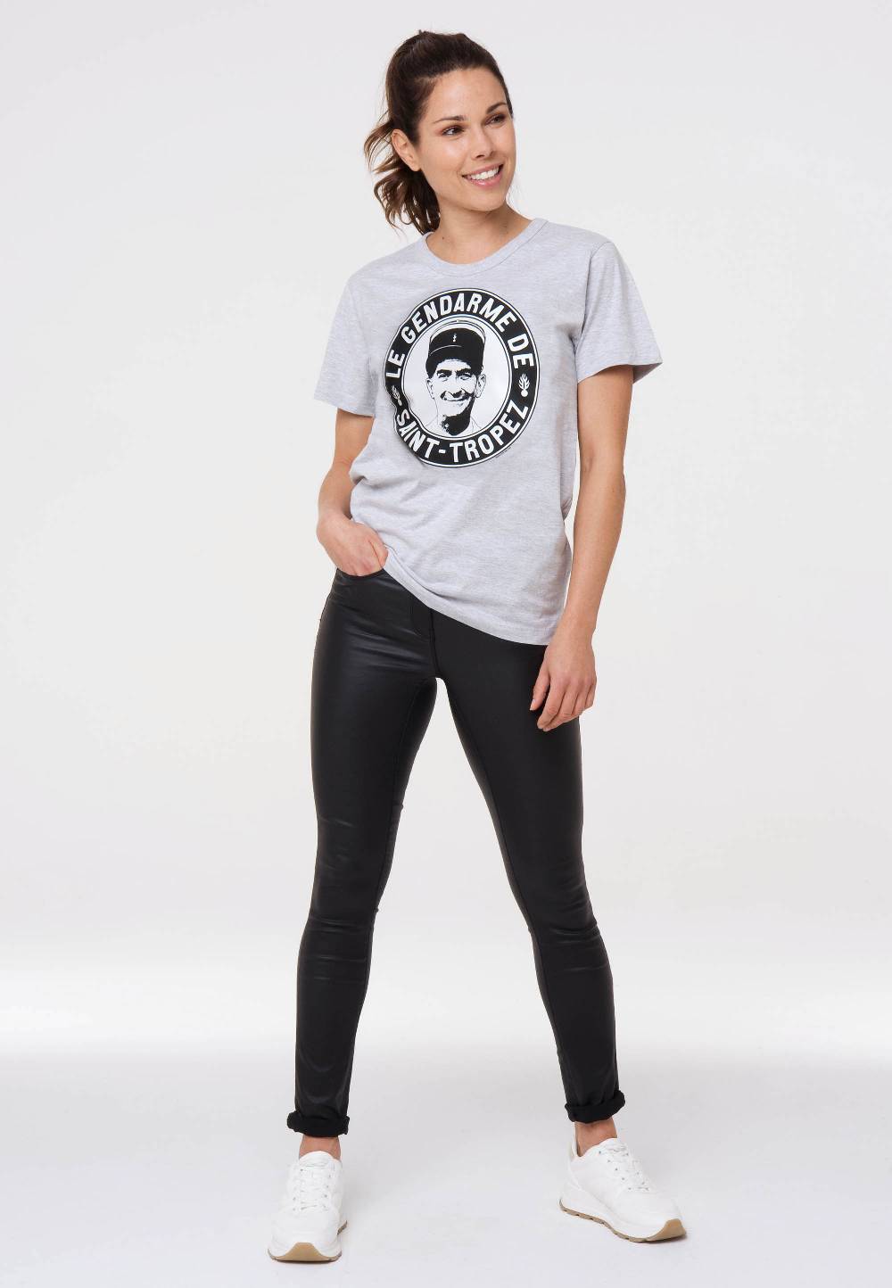 Logoshirt Der Gendarm von St. Tropez - Louis de Funès - T-Shirt Print - Damen Große Rabatte