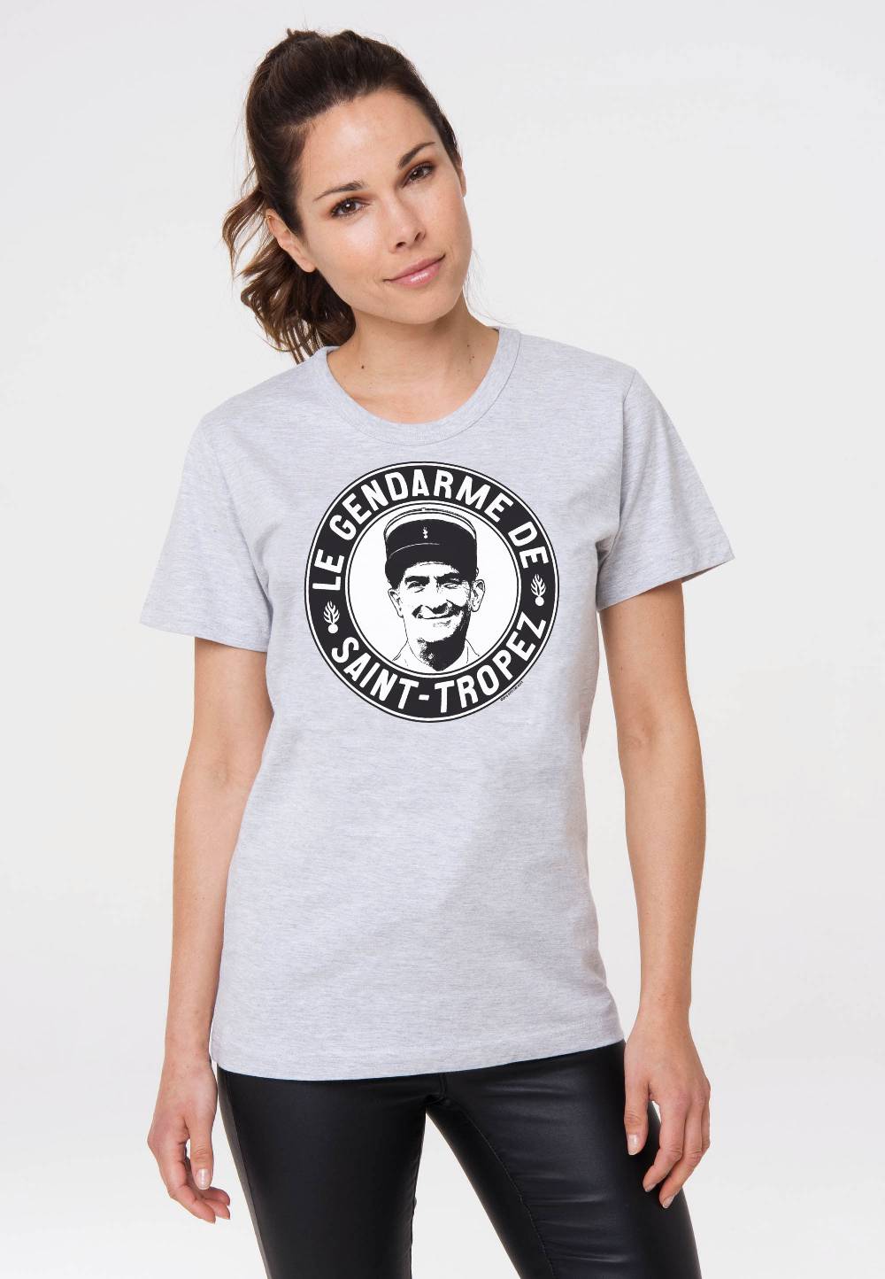 Logoshirt Der Gendarm von St. Tropez - Louis de Funès - T-Shirt Print - Damen Große Rabatte