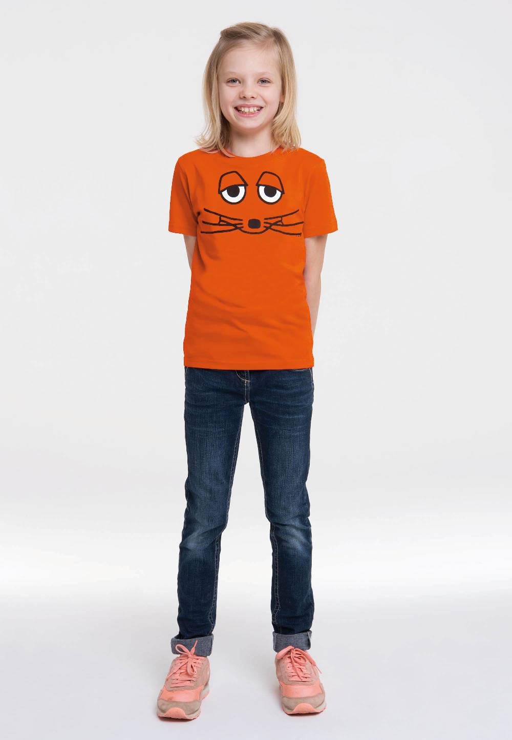 Logoshirt Die Sendung mit der Maus - Maus - Gesicht - Organic - T-Shirt Print - Kinder Tiefpreis