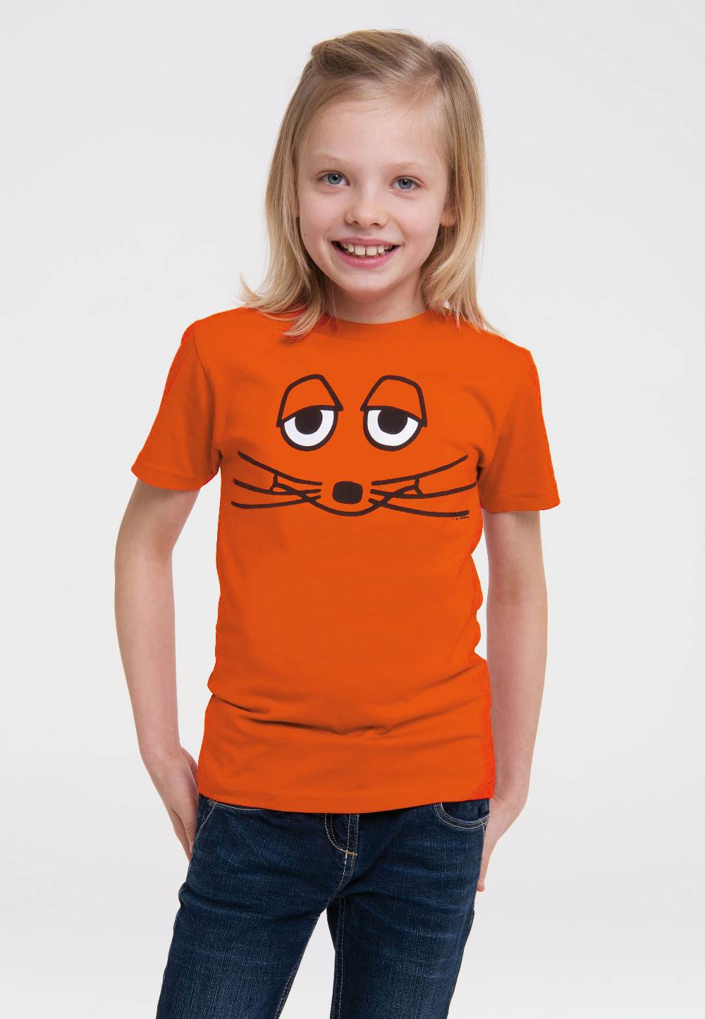 Logoshirt Die Sendung mit der Maus - Maus - Gesicht - Organic - T-Shirt Print - Kinder Tiefpreis