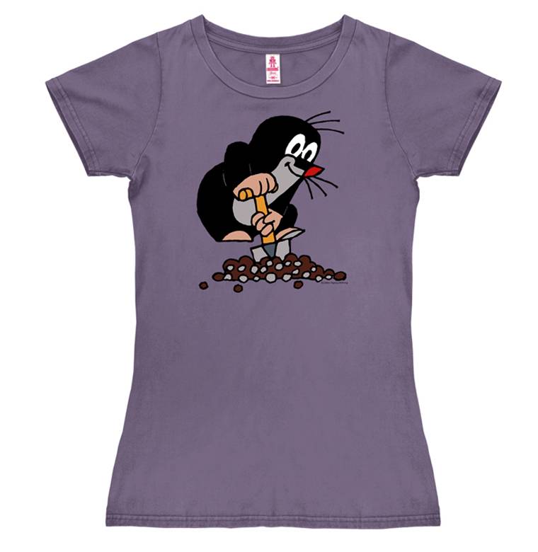 Logoshirt Der kleine Maulwurf - Hügel - T-Shirt Print - Damen Kostenlose Rückgabe