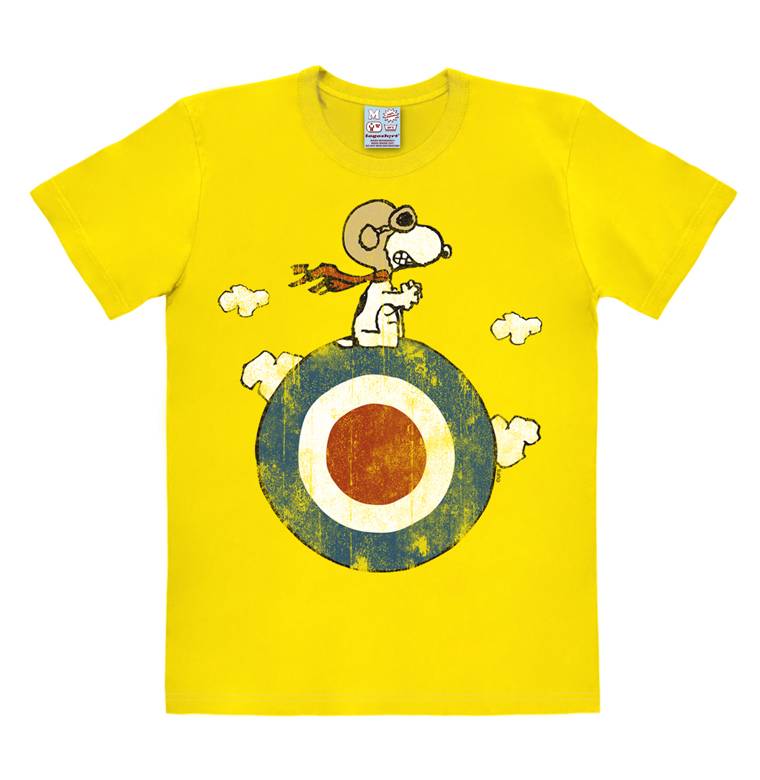 Logoshirt Peanuts - Snoopy - Pilot - Target - T-Shirt Print - Herren JETZT KAUFEN