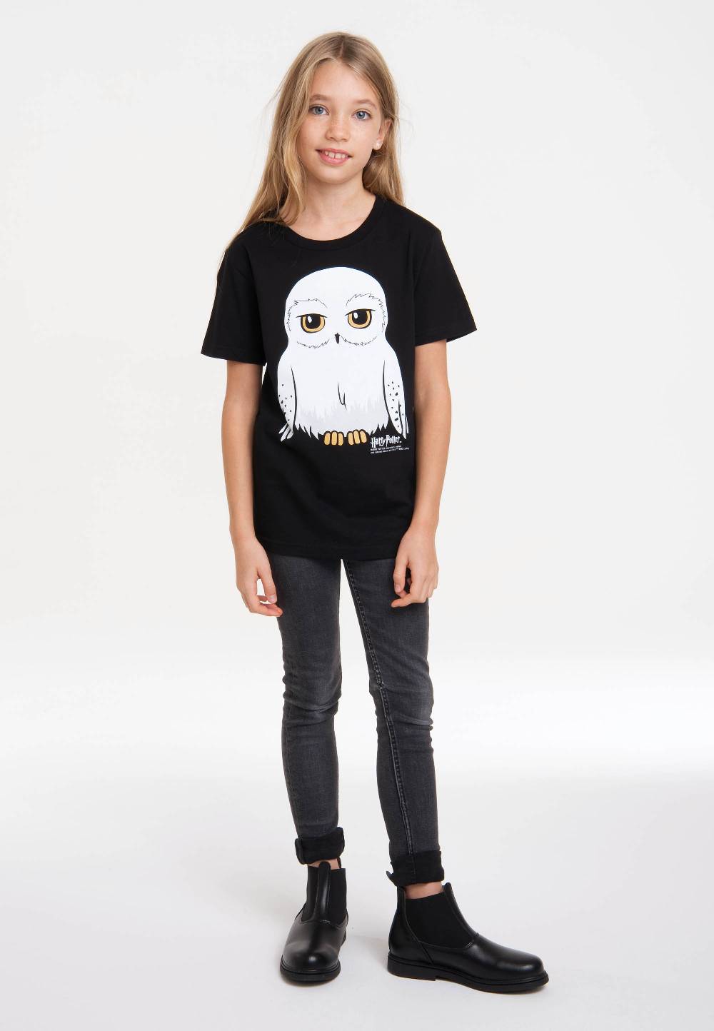 Logoshirt Harry Potter - Eule - Hedwig - Organic - T-Shirt Print - Kinder Letzter Tag