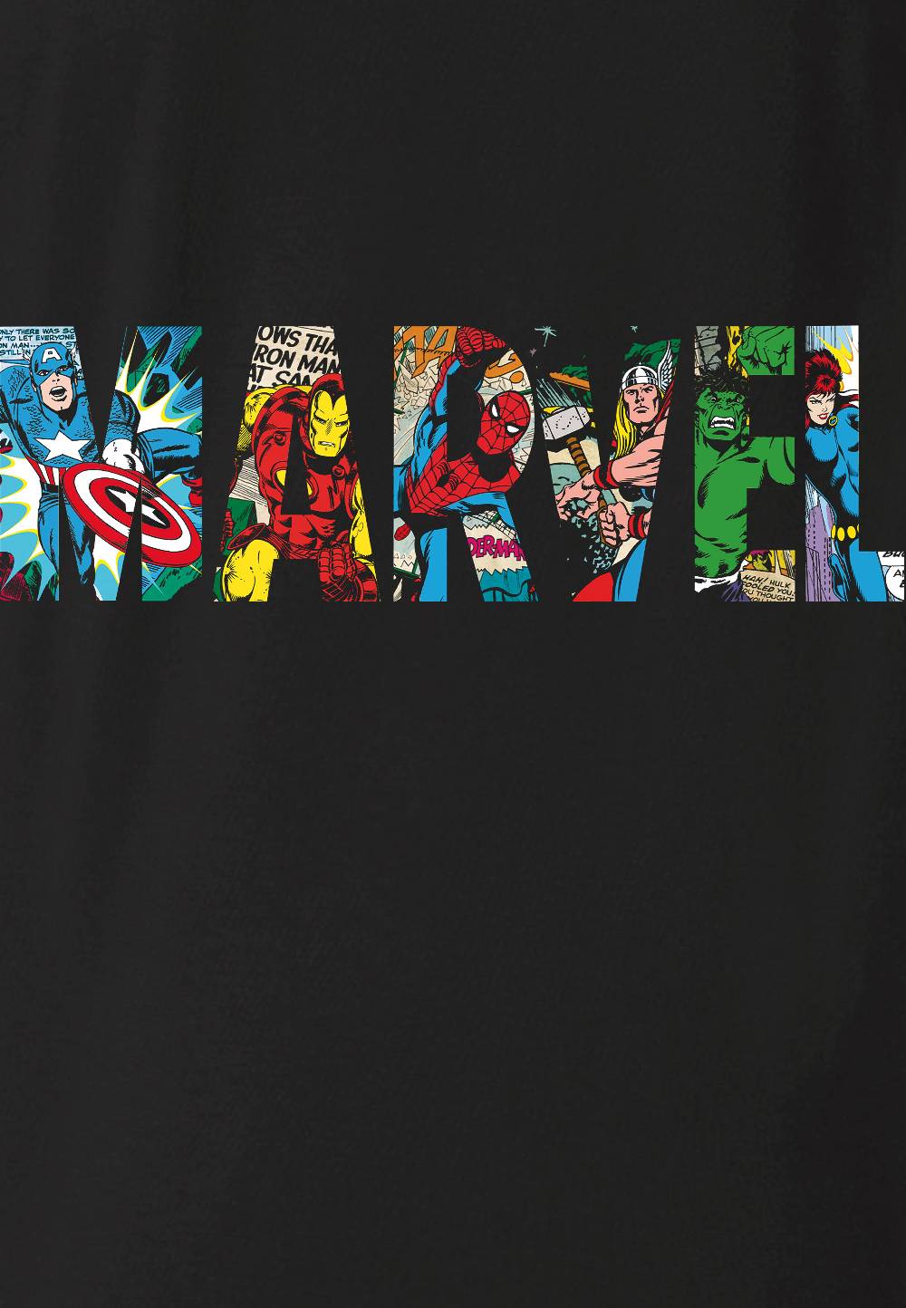 Logoshirt Marvel - Comic Colour - Logo - Marvel Comics - T-Shirt Print - Herren Zeitbegrenzte Promotion