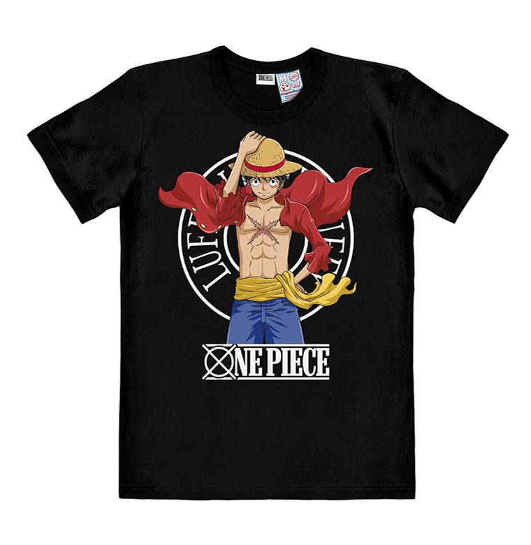 Logoshirt One Piece - Luffy New World - T-Shirt Print - Herren