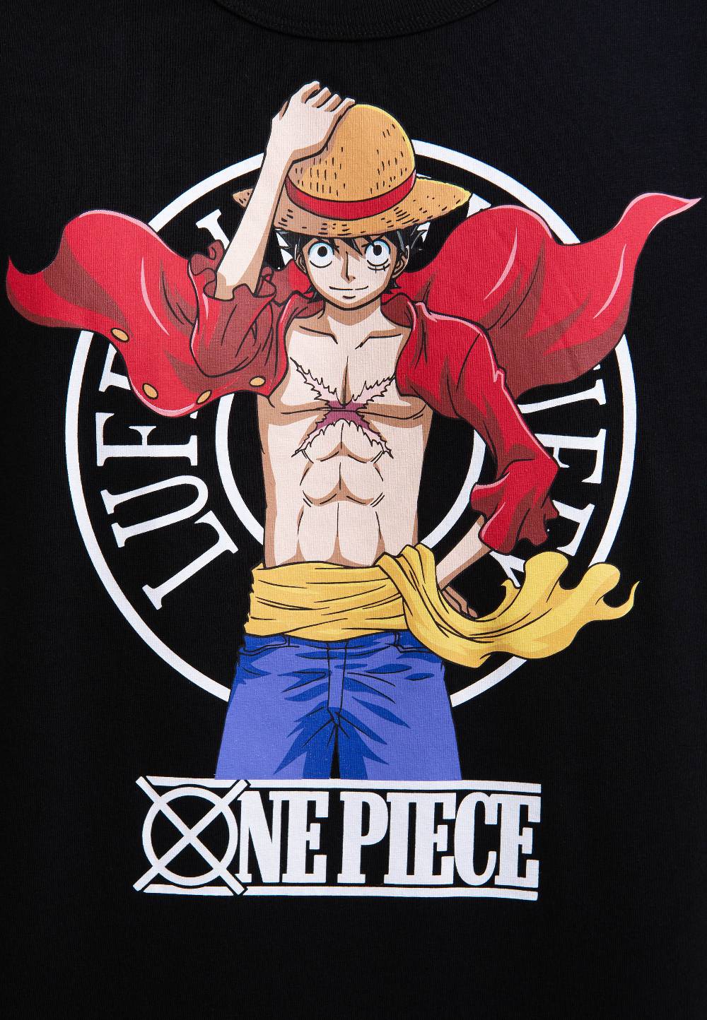 Logoshirt One Piece - Luffy New World - T-Shirt Print - Herren Vierteljährliche Förderung