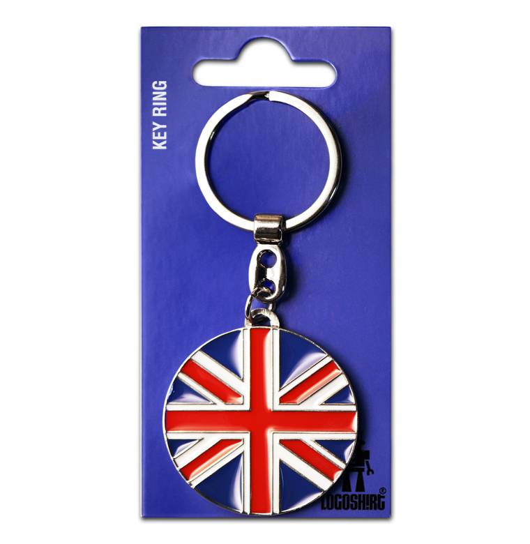 Logoshirt Union Jack - Großbritannien Flagge - Schlüsselanhänger